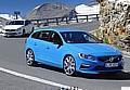 Volvo V60 Polestar, dahinter Volvo S60 Polestar.  Foto:Hersteller